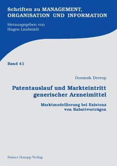Patentauslauf und Markteintritt generischer Arzneimittel (eBook, PDF) - Drerup, Dominik