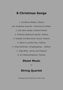 8 Christmas Songs (String Quartet) (eBook, ePUB) - Dick, Viktor