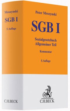 SGB I, Sozialgesetzbuch, Allgemeiner Teil, Kommentar - Mrozynski, Peter