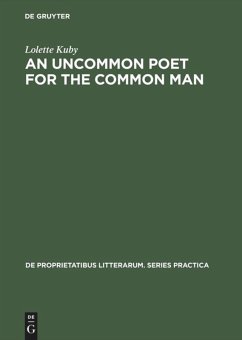 An Uncommon Poet for the Common Man - Kuby, Lolette