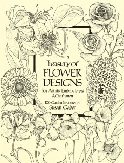 Treasury of Flower Designs for Artists, Embroiderers and Craftsmen (eBook, ePUB) - Gaber, Susan