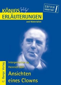 Ansichten eines Clowns von Heinrich Böll. Textanalyse und Interpretation. (eBook, PDF) - Böll, Heinrich