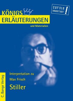 Stiller von Max Frisch. Textanalyse und Interpretation. (eBook, PDF) - Frisch, Max