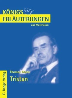 Tristan von Thomas Mann. Textanalyse und Interpretation. (eBook, PDF) - Mann, Thomas