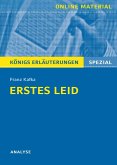 Erstes Leid von Franz Kafka. Königs Erläuterungen Spezial. (eBook, ePUB)