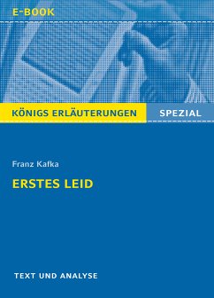 Erstes Leid von Franz Kafka. Königs Erläuterungen Spezial. (eBook, ePUB) - Kafka, Franz
