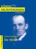 Die Weber von Gerhart Hauptmann. Textanalyse und Interpretation. (eBook, PDF)