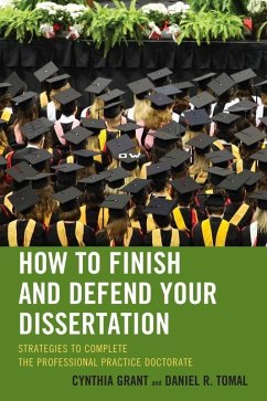 Cover How to Finish and Defend Your Dissertation (eBook, ePUB)