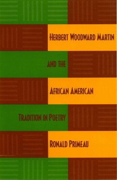 Cover Herbert Woodward Martin and the African American Tradition in Poetry (eBook, ePUB)
