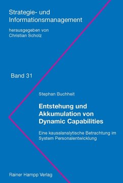 Entstehung und Akkumulation von Dynamic Capabilities (eBook, PDF) - Buchheit, Stephan