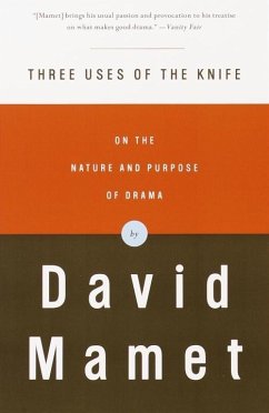 Three Uses of the Knife (eBook, ePUB) - Mamet, David
