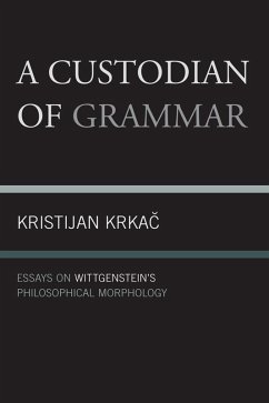 Cover A Custodian of Grammar (eBook, ePUB)