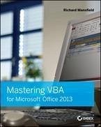 Mastering VBA for Microsoft Office 2013 (eBook, PDF) - Mansfield, Richard