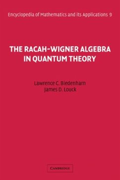 Racah-Wigner Algebra in Quantum Theory (eBook, PDF) - Biedenharn, L. C.