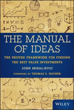 The Manual of Ideas (eBook, ePUB) - Mihaljevic, John