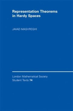 Representation Theorems in Hardy Spaces (eBook, PDF) - Mashreghi, Javad