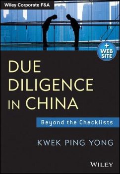 Due Diligence in China (eBook, PDF) - Yong, Kwek Ping