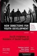 Cover Youth Programs as Builders of Social Capital (eBook, PDF)