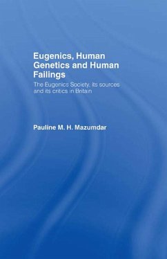 Cover Eugenics, Human Genetics and Human Failings (eBook, PDF)