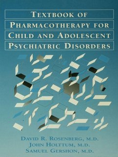 Pocket Guide For The Textbook Of Pharmacotherapy For Child And Adolescent psychiatric disorders (eBook, PDF) - Rosenberg, David