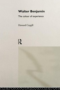 Cover Walter Benjamin (eBook, ePUB)