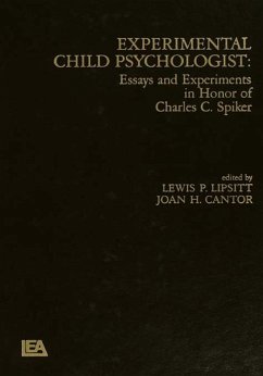 Experimental Child Psychologist (eBook, PDF)