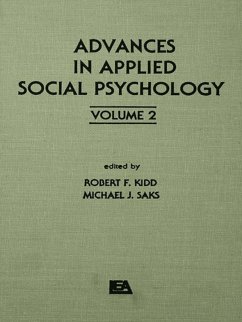 Advances in Applied Social Psychology (eBook, PDF)