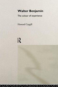 Walter Benjamin (eBook, PDF) - Caygill, Howard