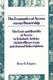 The Economics of Access Versus Ownership (eBook, ePUB)