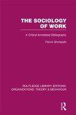 The Sociology of Work (RLE: Organizations) (eBook, PDF)