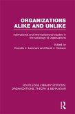 Organizations Alike and Unlike (RLE: Organizations) (eBook, ePUB)