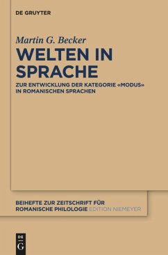 Welten in Sprache - Becker, Martin G.