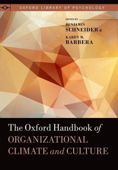 Oxford Handbook of Organizational Climate and Culture - Barbera, Karen M