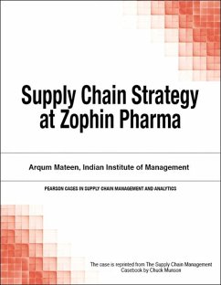 Cover Supply Chain Strategy at Zophin Pharma (eBook, ePUB)
