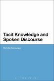 Tacit Knowledge and Spoken Discourse (eBook, PDF)