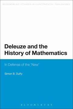 Deleuze and the History of Mathematics (eBook, ePUB) - Duffy, Simon