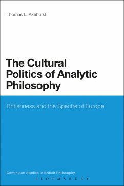 Cover The Cultural Politics of Analytic Philosophy (eBook, ePUB)