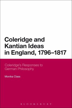 Cover Coleridge and Kantian Ideas in England, 1796-1817 (eBook, PDF)