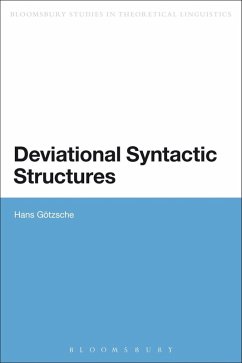 Deviational Syntactic Structures (eBook, PDF) - Götzsche, Hans