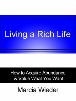 Living a Rich Life (eBook, ePUB) - Wieder, Marcia