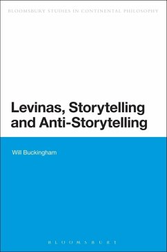 Cover Levinas, Storytelling and Anti-Storytelling (eBook, PDF)