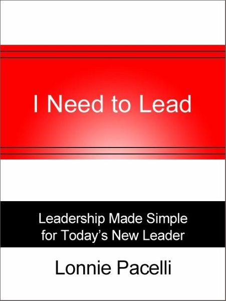 I Need to Lead (eBook, ePUB)