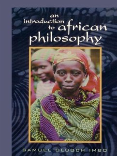 Cover An Introduction to African Philosophy (eBook, ePUB)