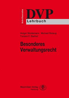 Besonderes Verwaltungsrecht (eBook, ePUB) - Rotaug, Michael; Weidemann, Holger; Barthel, Torsten F.