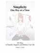 Simplicity One Day at a Time (eBook,... - Bild 1