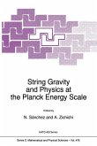 String Gravity and Physics at the Planck Energy Scale