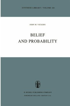 Belief and Probability - Vickers, J. M.