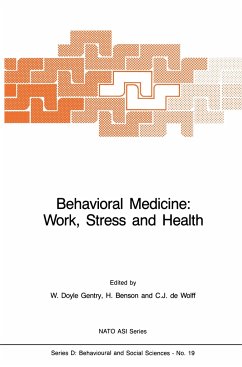 Behavioral Medicine: Work, Stress and Health