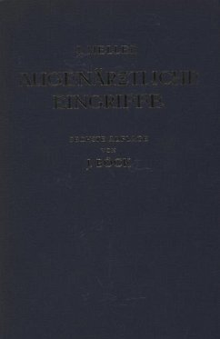 Augenärztliche Eingriffe - Meller, Josef