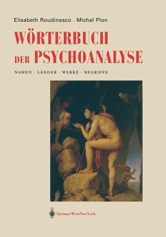 Wörterbuch der Psychoanalyse - Roudinesco, Elisabeth; Plon, Michel